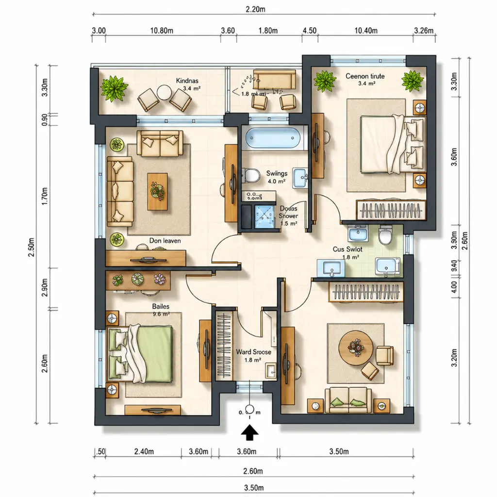2d home design archtecture