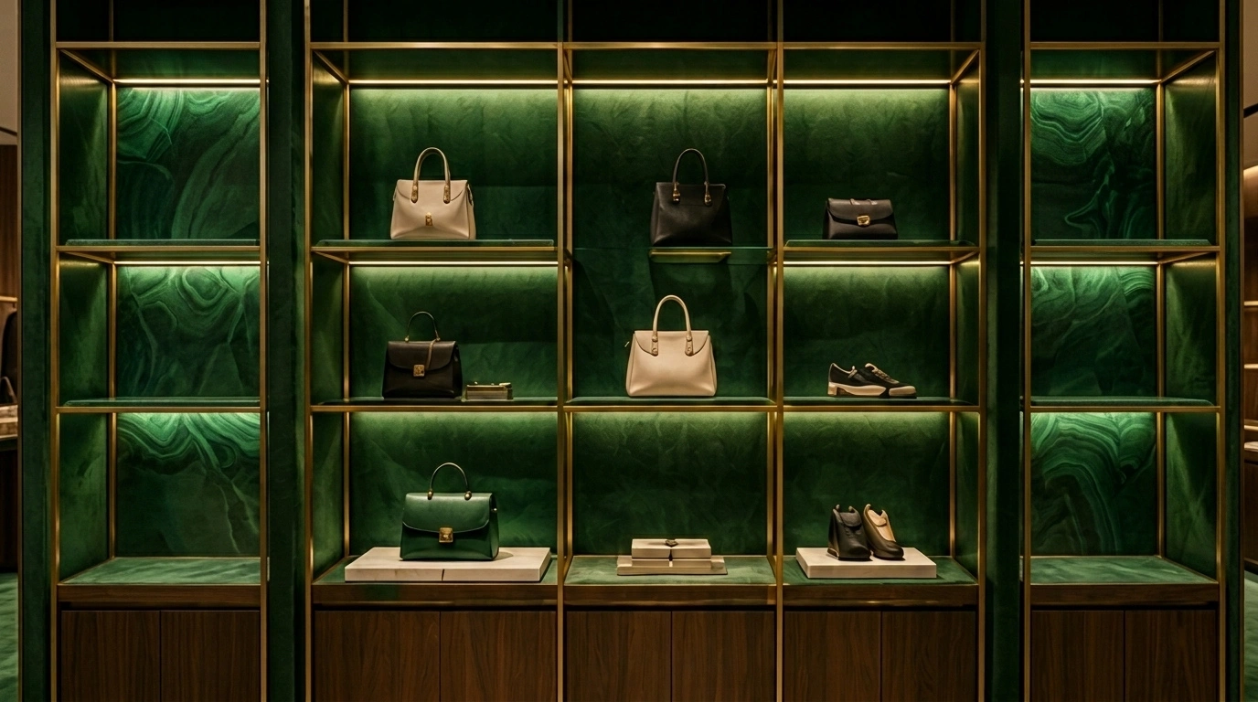 Accessory Display Wall