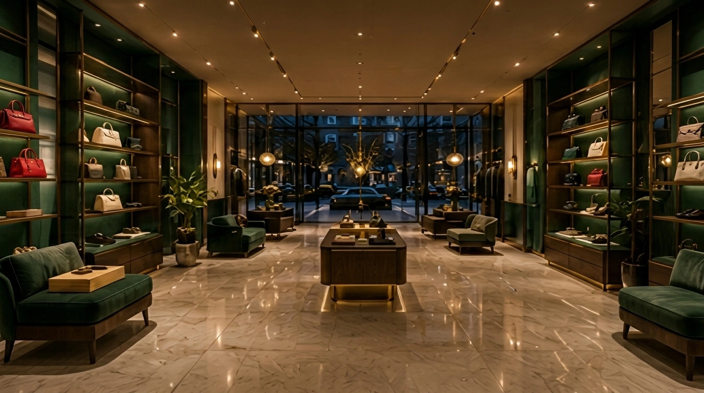 Evening Showroom View