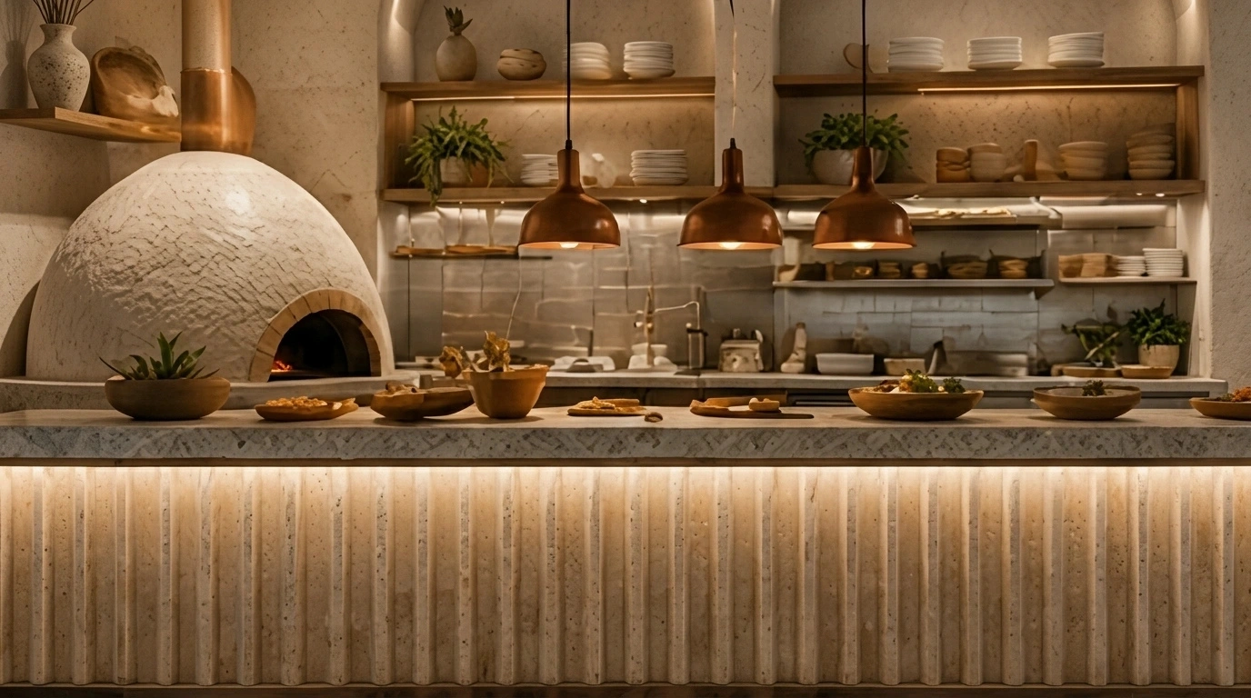 Open Kitchen Feature