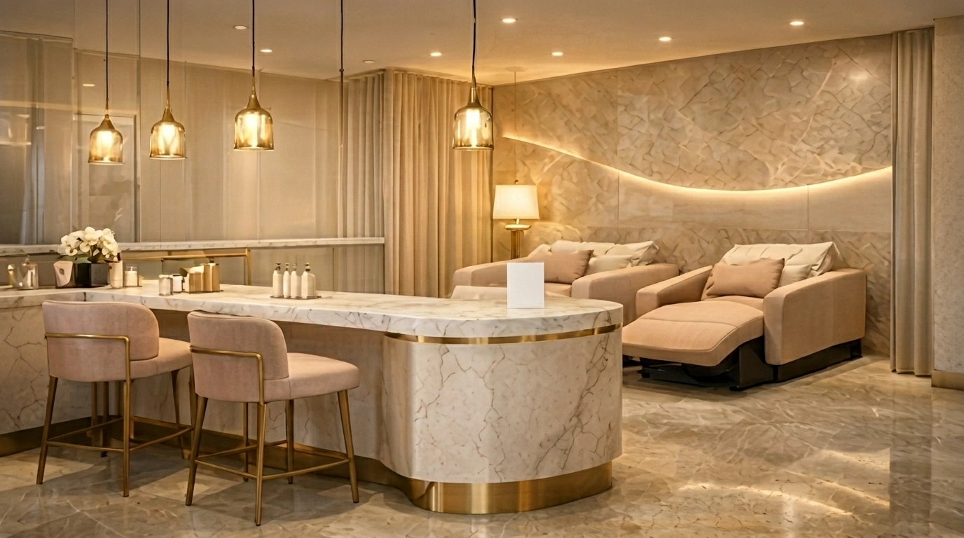 Consultation Area beauty salon
